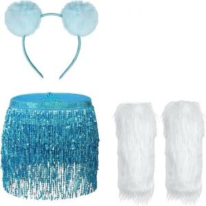 Women’s blue costume kit